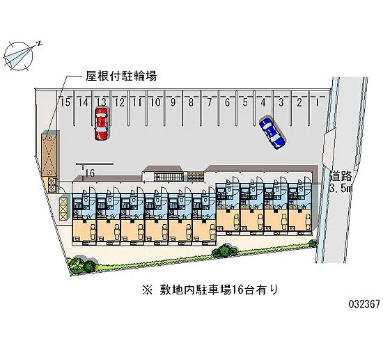 ★手数料０円★岡山市中区平井６丁目　月極駐車場（LP）